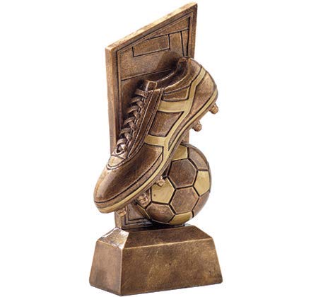 Dynamic Soccer Trophies, 6 1/2" 3D Resin Soccer Ball Trophy Award, Custom Engraving Included Prime #TOP3