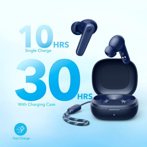 Soundcore By Anker P20I True Wireless Earbuds, 10Mm Drivers With Big Bass, Bluetooth 5.3, 30H Long Playtime, IPX5 Water-Resistant, 2 Mics For Ai Clear Calls, 22 Preset Eqs, Customization Via App - 6