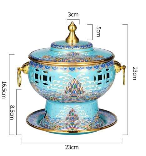 Olla Caliente de Cobre Puro para Fondue 23x23x23 cm miniatura 6
