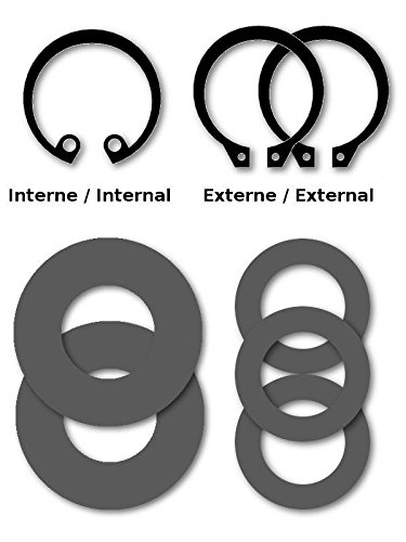 Clips et Rondelles de Pédalier MBK MOTOBECANE MOTOCONFORT /// en Stock