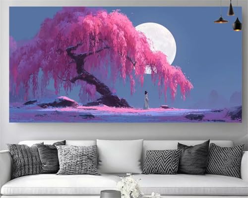 Kit diamond painting arbre de vie adulte 70x140cm cadeau original