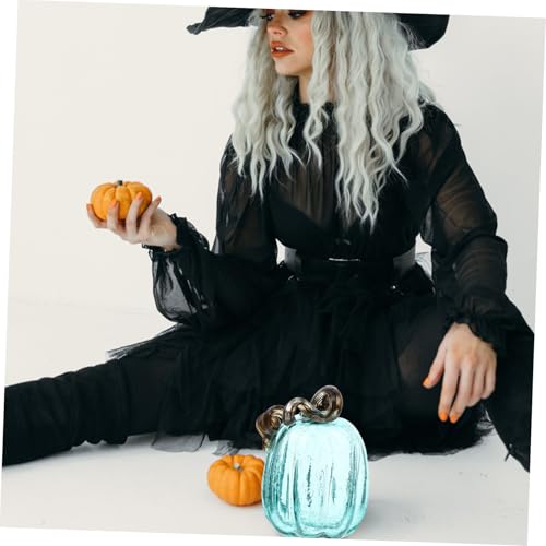 Citrouille en verre incassable pour une déco d'Halloween durable - 3