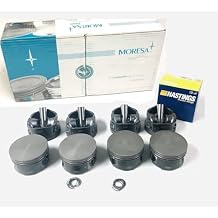 Flat Top Pistons and Matching rings bundle compatible with 2002-2009 Chevrolet GM 6.0L LQ4 LQ9 LS2 Engines. Available in your choice of sizes! STD Bore 4.00, 1178 KIT