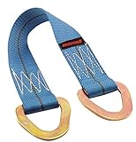 Erickson 58505 Blue 2' x 24' Axle Strap, 10000 lb Load Capacity