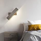 ✔ Fuente de luz blanca cálida: este aplique de pared LED utiliza bombillas LED, cuya luz es saludable, brillante, suave y no deslumbrante, adecuada para el hogar y el espacio comercial. Usando perlas de lámpara LED de alta calidad, 30,000 horas de vida útil.