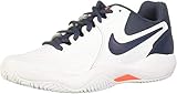 Material excelente. Nike Air Zoom Resistance, Zapatillas de Deporte Hombre, Multicolor (White/Thunder Blue/Hyper Orange 148), 44 EU