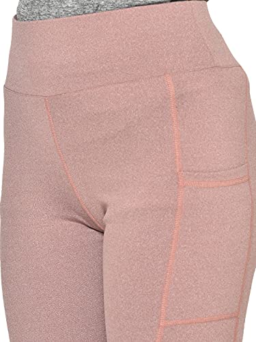 Image of CHKOKKO Women's High Rise Regular Fit Polyester Blend Sports Leggings (JSSTIGHT)
