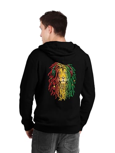 Image of fanideaz Mens Cotton Graphic Printed Zipper Hoodie for Men
