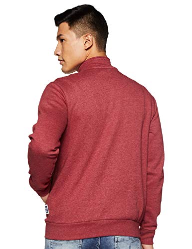 Image of Amazon Brand - Symbol Women's Men's Cotton Blend High Neck Fleece Sweatshirt (Available in Plus Sizes)