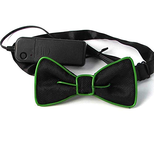 Papillon elettroluminescente,Unisex,Tre modalità