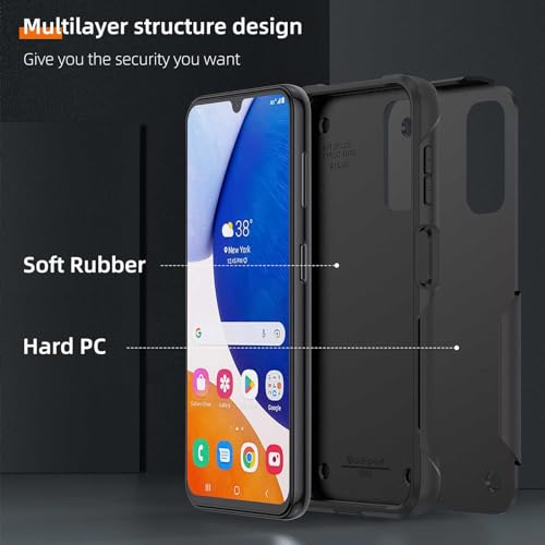 Coque double couche pour Galaxy A15 5G protection polycarbonate et silicone rigide - 2