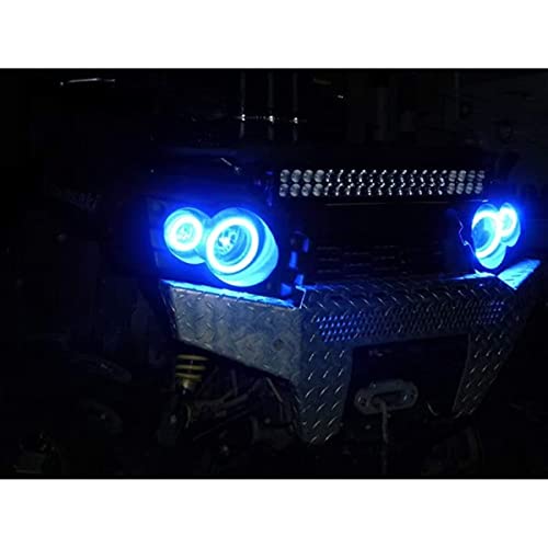 Kit de luces LED halo SNORKELYOURATV para ATV rojo miniatura 4
