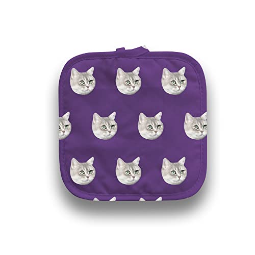 Customized Pot Holders are Heat-Resistant and Washable Decorative Kitchen Gifts, Suitable for Cooking and Baking, Patterns Can Be Customized