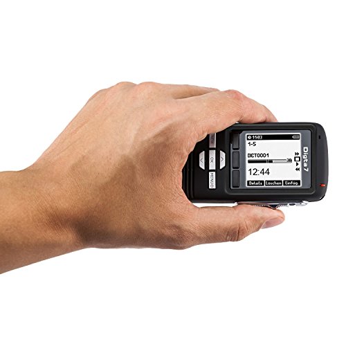 Grundig Digta 7 digitales Diktiergerät im Premium Set , Handgerät mit Dockingstation, Diktiersoftware und Zubehör - Image 6