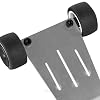 RC Upgrade Parts Steel Wheelie Bar for 1/16 Mini Maxx 4WD RTR Brushless Monster Truck (#107154-1),Tail Wheel Head up Wheel Hop Ups,Black(1 PCS