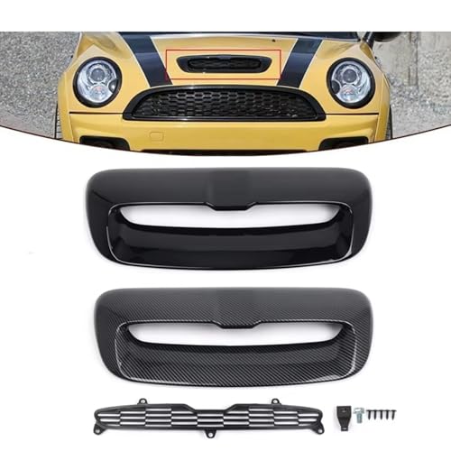 Prise d'air capot Mini Cooper S look carbone balades dynamiques - 3