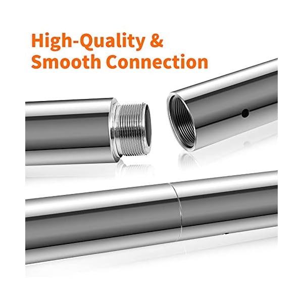 HBOKIT Stripper Pole Spinning and Static Dance Pole Portable Removable Dancer Pole Kit for Home Club Party Pub Professionals Beginners Exercise