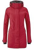 Maier Sports Damen Lisa 2.1 Mantel, Wintermantel mit abnehmbarer Kapuze, Outdoor-Jacke