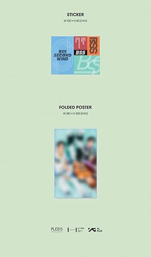 Miniatura 7 de SEVENTEEN BSS Second Wind 1st Single Album Póster plegable en el paquete+Photobook+Lyric book+Photocard+Rastreador de hábitos+Tarjeta