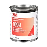 3M Nitrile High Performance Plastic Adhesive 1099 Tan, 1 Quart (Pack of 1).