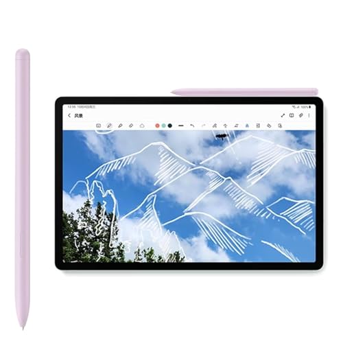 Image of 2 Pack Galaxy Tab S9 FE S Pen for Samsung Galaxy Tab S9 FE / S9 FE+ Stylus Pen,Replacement for Samsung Galaxy Tab S9 FE Pen(Purple)