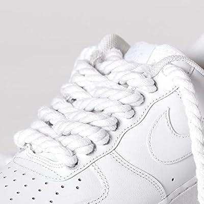 Chunky Rope laces - 5/16 Diameter and 59 Length-Rope Shoe Laces-Rope Laces For Air Force 1-Thick Rope Shoe Laces