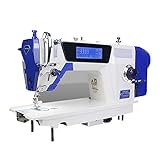 Pulsador de computadora Máquina de coser industrial Jack Máquina de coser plana totalmente automática para el hogar Procesamiento eléctrico de ropa de automóvil plano adecuado para uso comercial