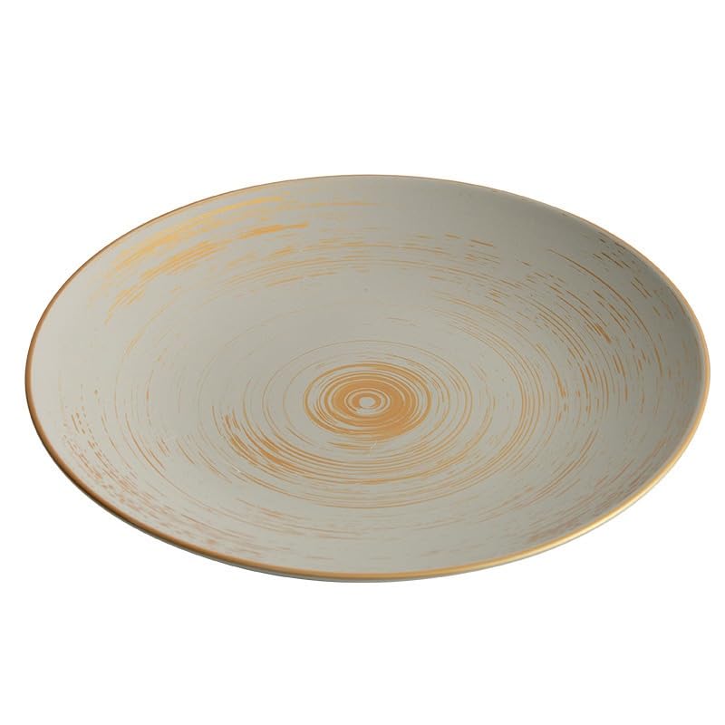 Assiette à légumes céramique blanche assiette peu profonde moderne cuisine
