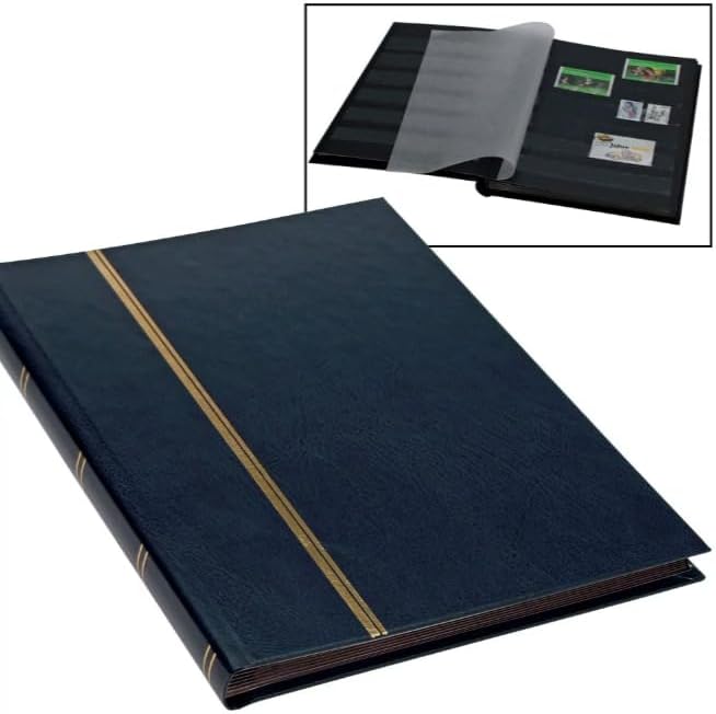 SAFE 141-4 Einsteckbuch Buchformat 16 Schwarze Seiten