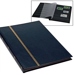 Safe 141-4 Briefmarkenalbum Dunkelblau A5