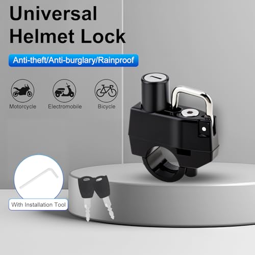 Windance 2-Pack Keyed-Alike Helmet Lock