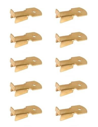 cyclingcolors 10x Taquet pour crémaillère Support Fixation Attache Armoire Etagère