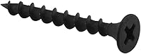 Prime-Line #6 x 1-1/4" Drywall Screws, Coarse Thread Phillips Drive, Black Phosphate, 100 Pack - Rust Resistant