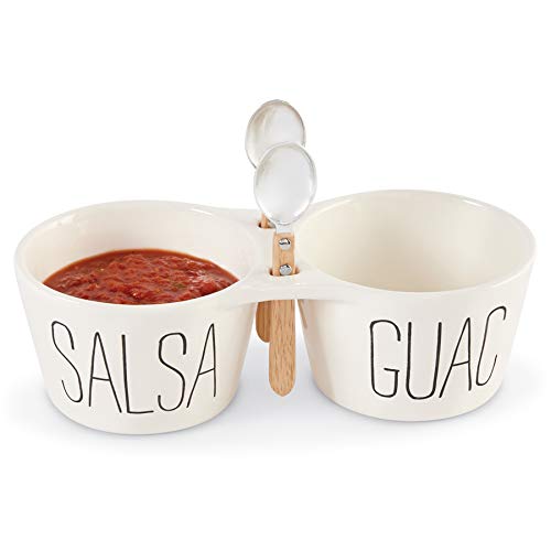 Mud Pie Salsa & Guacamole Double Dip Set #TOP1