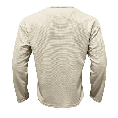 Mens Crewneck Sweaters Winter Thermal Pullover Sweater Long Sleeve Knitted Sweaters Fashion Textured Knit Sweater4