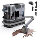 Lubluelu Nasssauger Polsterreiniger Gerät mit 600 W – 20 kPa Teppichreiniger Waschsauger, tragbarer Teppich Reinigungsgerät mit Selbstreinigungsfunktion und langem Schlauch für Teppiche, Sofas & Autos