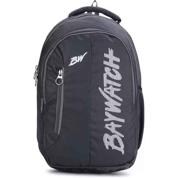 Baywatch Waterproof Laptop Backpack for Men Women Boys Girls/Office School College Teens & Students (AF BP03- BLACK GREY) (B0B428CX1Z) Amazon Price History, Amazon Price Tracker