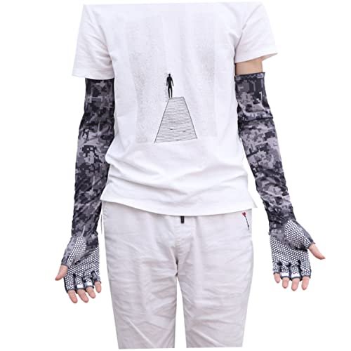 Baluue 3 Pecas mangas de braço de basquete mangas de braço de corrida luvas de compressão bicicletas