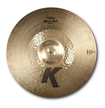 Designed with one of Japan's top drummer's Akira Jimbo Unlathed, buffed center provides defined stick attack and strong bell Outside lathed edge increases spread and crashability Traditional finish outer half with billiant finish inner half Loud volu...