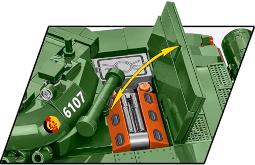 COBI Armed Forces T-72 (East Germany/Soviet) Tank Building Set, 680 Pieces by COBI - Used condition - Image 5