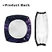 Cugasmaru Purple Walker Seat Covers for Ladies Butterfly Rollator Walker Accessories for Seniors Washable Universal Rollator Walker Seat and Backrest Covers
