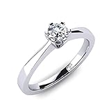 Solitärringe sind erhältlich in silber, titan, edelstahl, gold, weissgold, gelbgold, rosegold oder in bicolor. Es gibt sie mit Diamant oder Zirkonia bzw. Swarovski-Steinen. Das besondere an einen Solitärring ist der große Edelstein. Sie werden oft als Verlobungsringe verwendet, können aber auch als Hochzeitsringe, Eheringe oder Trauringe getragen werden. Wer einen Verlobungsring günstig kaufen möchte, sollte die Kombination 925 Sterling Silber mit Zirkonia wählen.