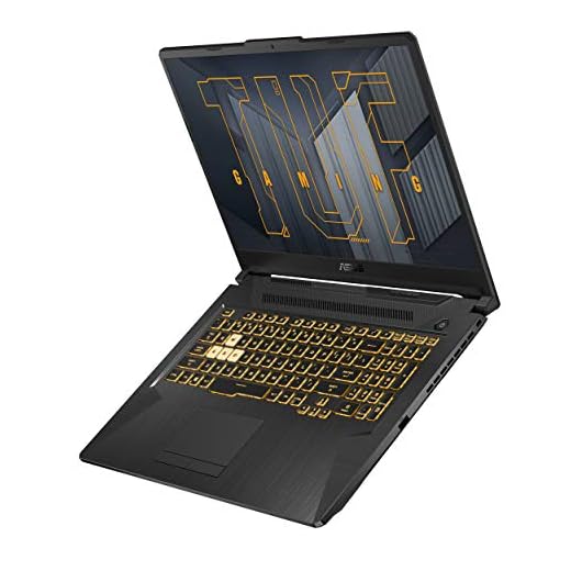 ASUS TUF Gaming F17 Gaming Laptop, 17.3” 144Hz Full HD IPS-Type, Intel Core i7-11800H Processor, GeForce RTX 3060, 16GB DDR4, 1TB PCIe SSD, Gigabit Wi-Fi 6, Windows 11 Home, TUF FX706HM-ES74