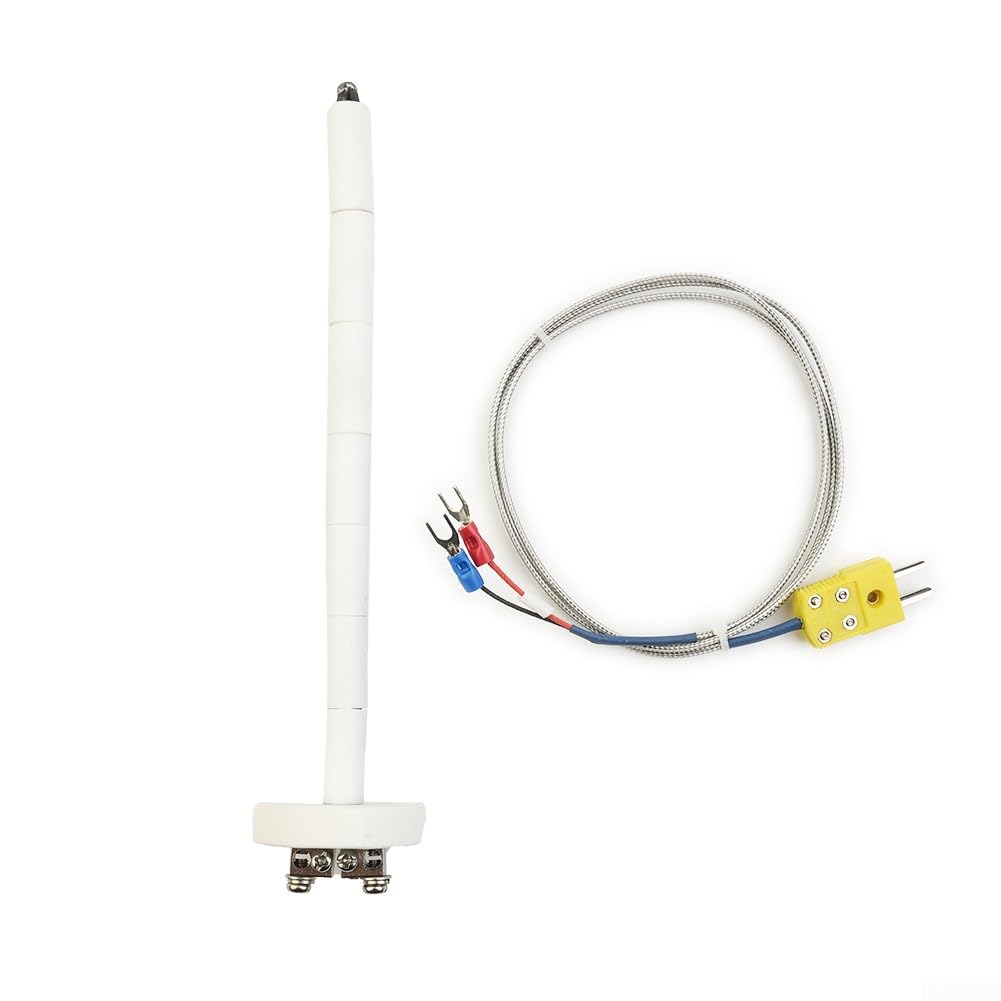 Typ K Thermoelement Keramik Ofen Sonde 2302 ° F 1300 ° C 11G Hohe Werkzeug Garten, Hohe Werkzeug Temperatursensoren Thermoelement Thermometer & Sonden