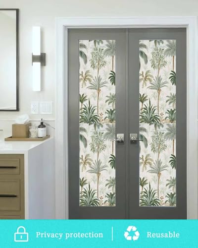 Window Privacy Film, 17.7 x 78.7 in, Olivedrab miniatura 5