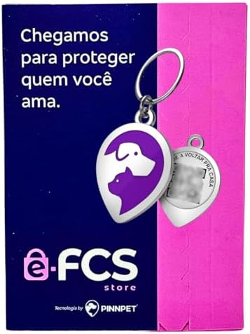 Pingente Inteligente QR Code para Pets Identificação Digital com ...