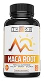 Zhou Maca Root | Wellness Supplement for Men & Women | Boosts Energy | 60 Servings, 120 Count