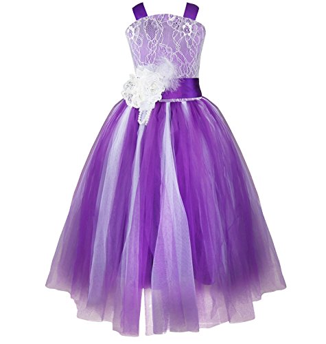 ACSUSS-Kids-Flower-Girls-Wide-Straps-Crisscross-Ribbons-Back-Wedding-Bridesmaid-Flower-Dress-Ball-Gown-Purple-12