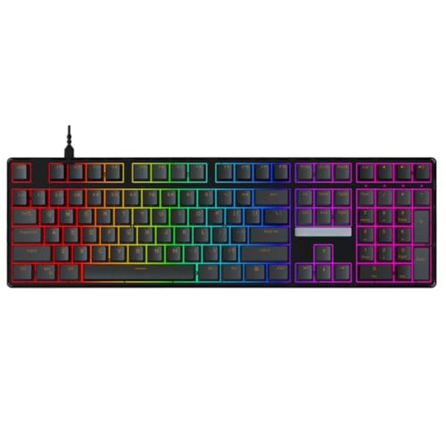Clavier mécanique RVB remplaçable à chaud avec 20 modes rétroéclairés