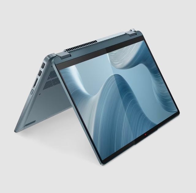 Image of Lenovo Flex 7 14IRU8 | 14 inch 2.2K IPS Touch Laptop | Core i7-1355U | 16GB LPDDR4x RAM | 1TB NVMe M.2 SSD | Backlit Keyboard | Wi-Fi 6E | FHD Camera | Stone Blue | Windows 11 Home (Renewed)